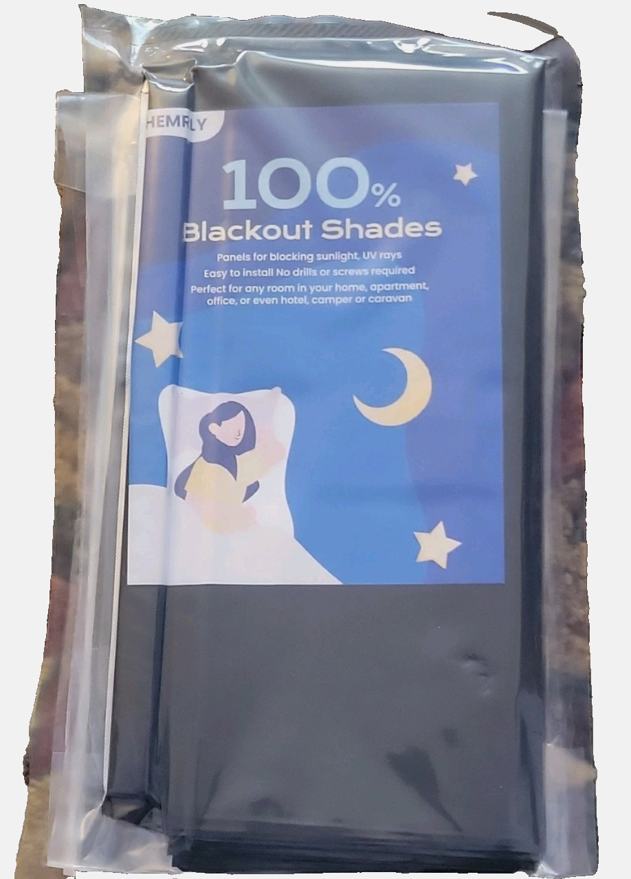 Blackout Shades 57 x 60 