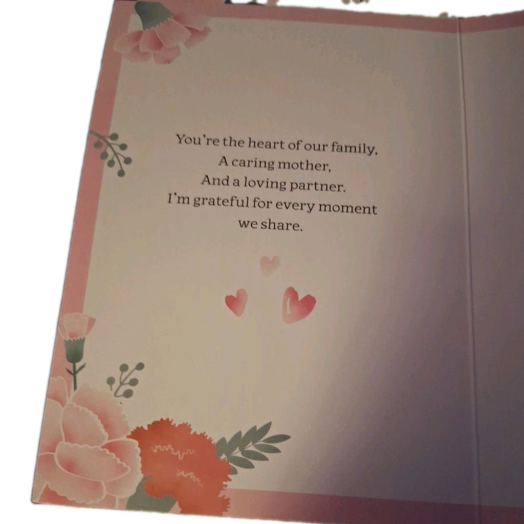 Mothers Day Card For Wife (Made in USA)