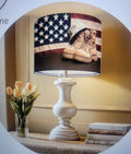 American Flag shade