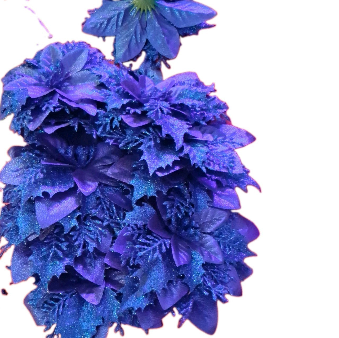 12 Pieces 5.7 Inch Christmas Poinsettia Covers Over 80 In. 5 Sets Available