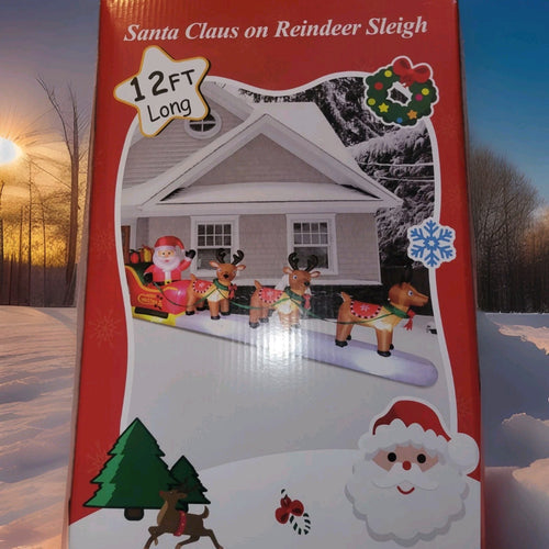  12FT Inflatable Santa Claus 