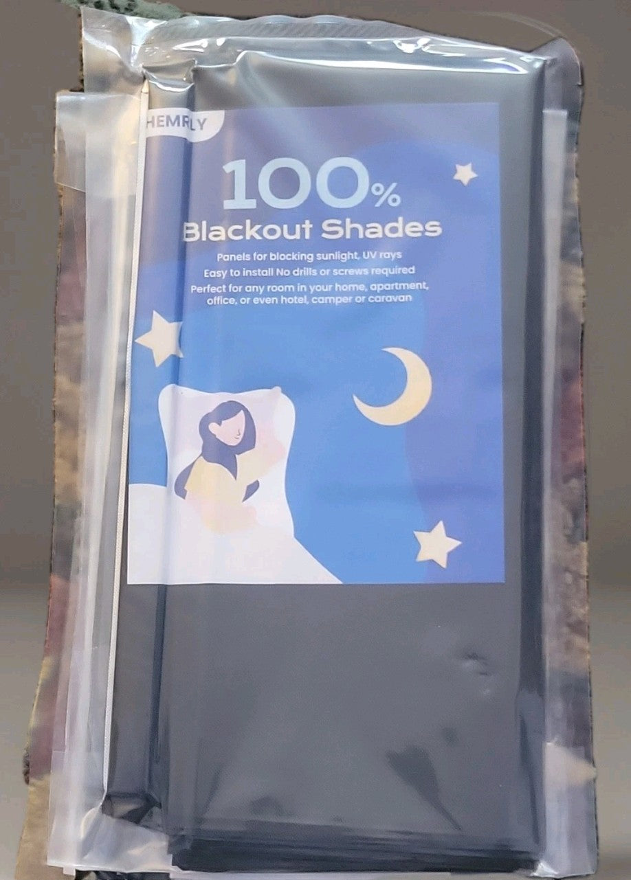 Blackout Shades 57 x 60 