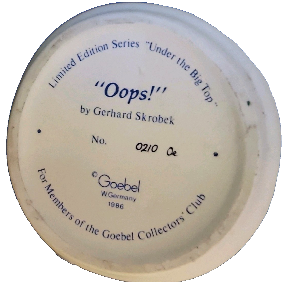 1986 Goebel Clown