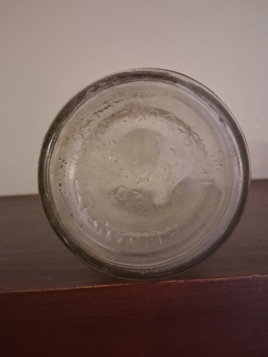  Glass soda bottle with 'Bull's Head Ginger Ale' label by Lavigne Limited