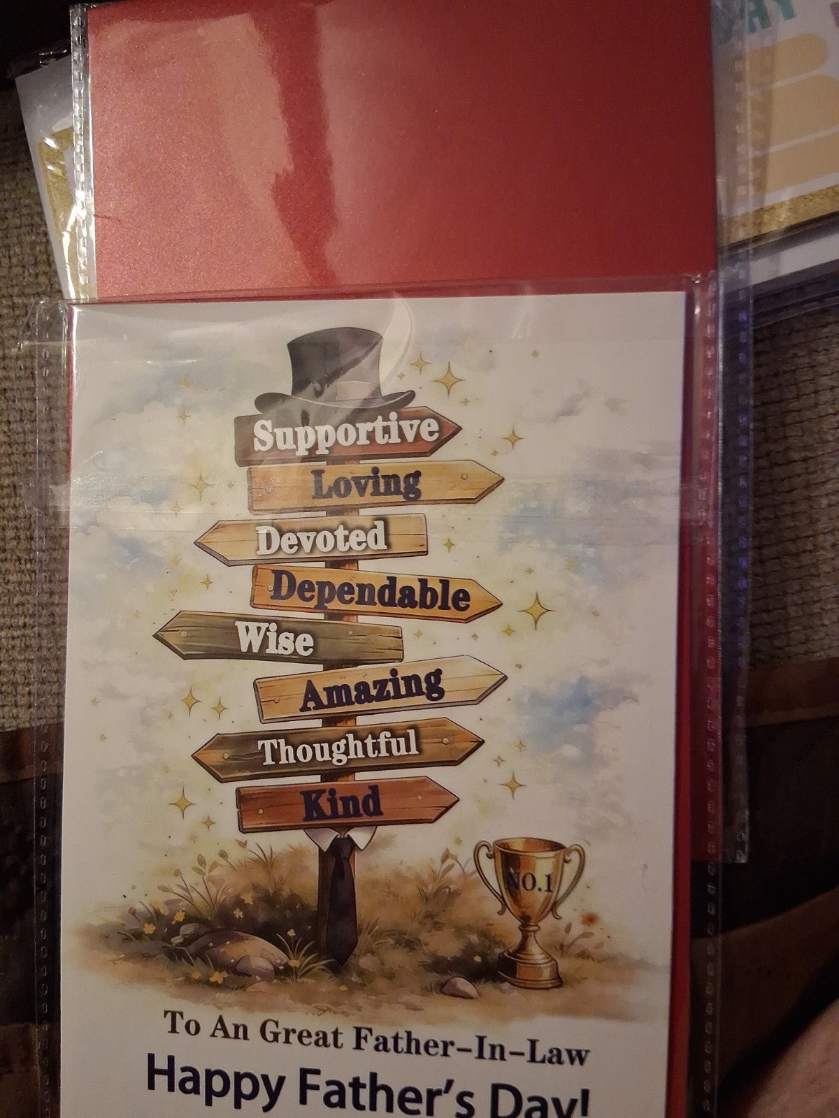 Father In Law Card