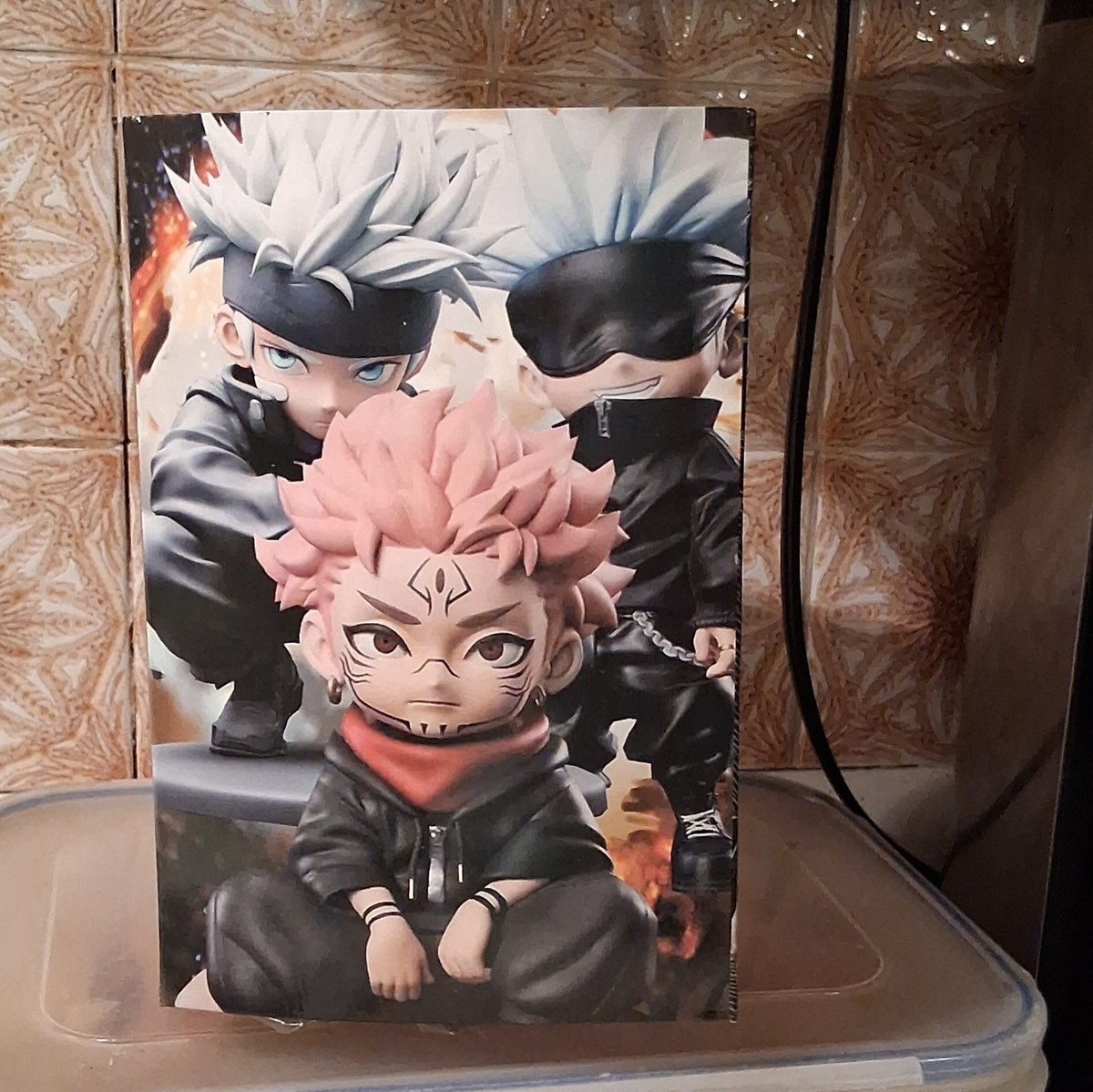 Jujutsu Kaisen Sukuna & Satoru Gojo Chibi Figurine Anime & Manga