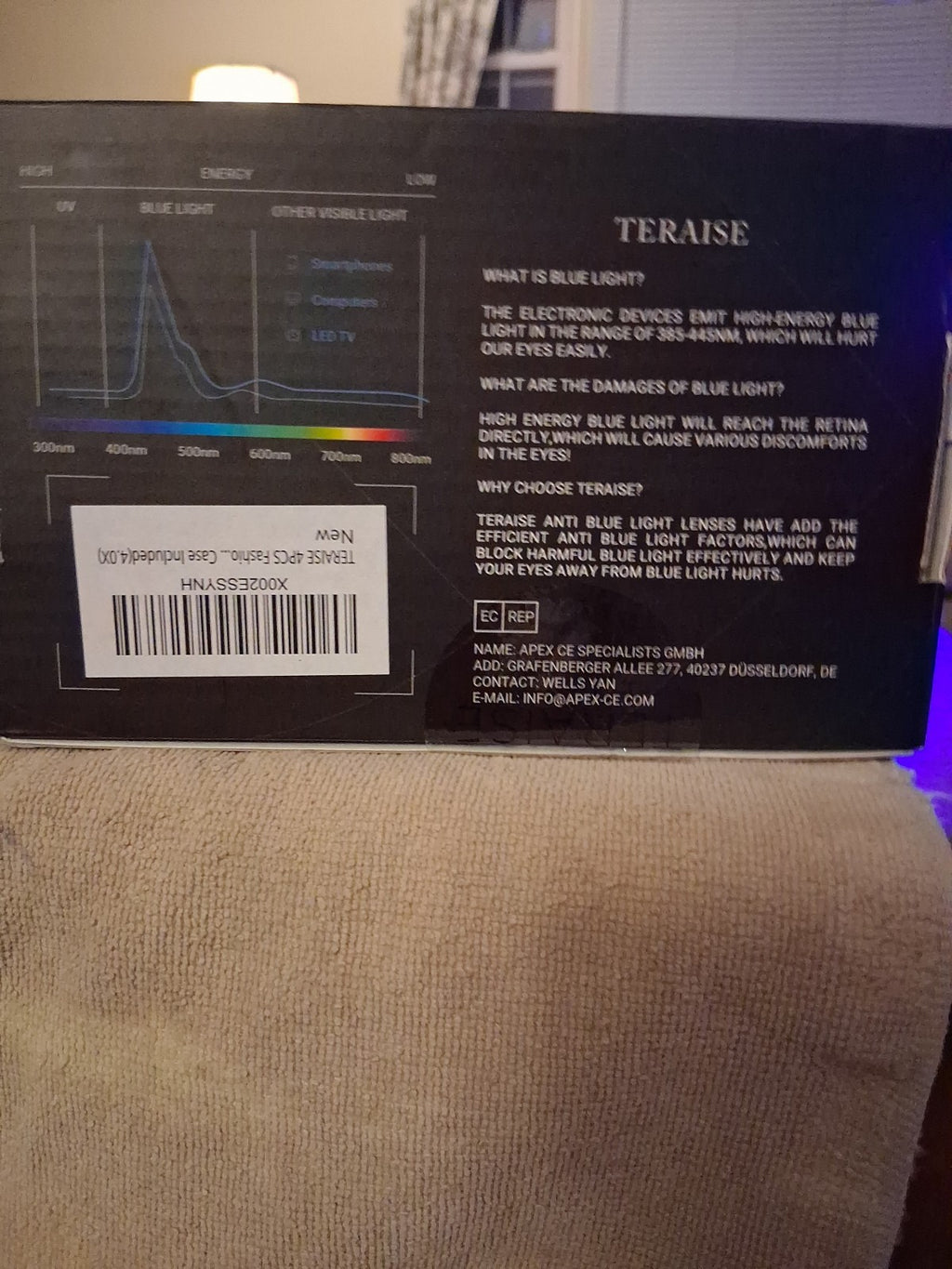 teraise Anti Blue Light Reading Reading Glasses 4