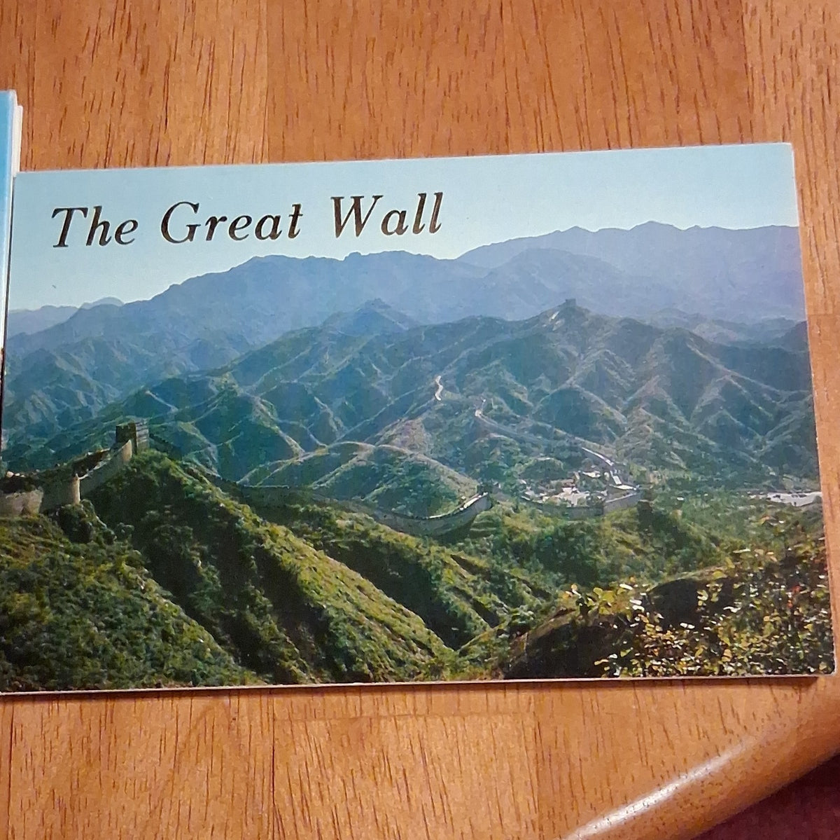 1978 The Great Wall and 1979 Huangshan Mountains postcard kit