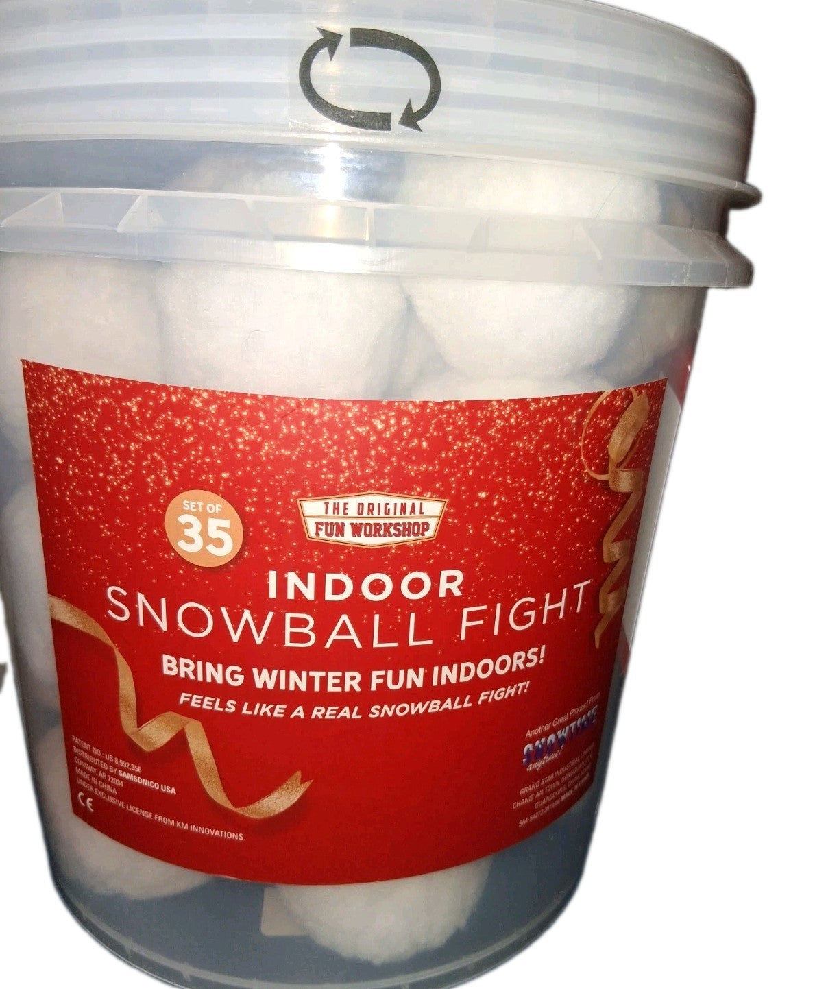 35 Fake Snowballs for Kids
