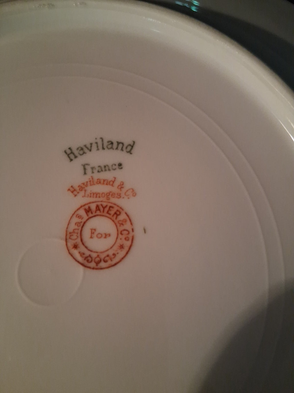 haviland china Plate