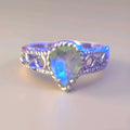 Birthstone August Peridot Ring 