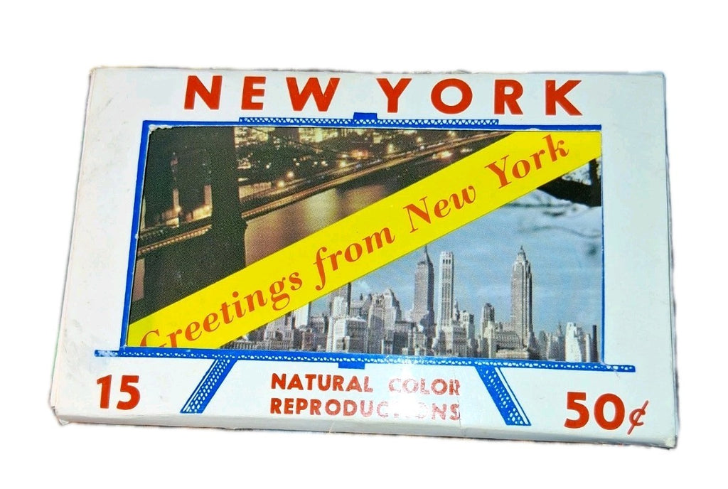 post card old new york
