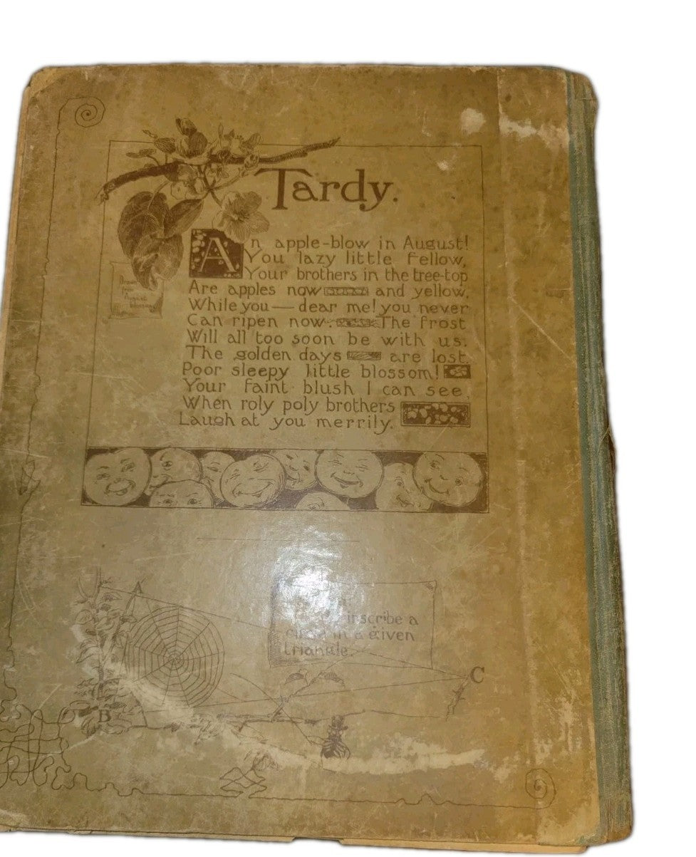 130 year old 1896 Hardcover Illustrated, 