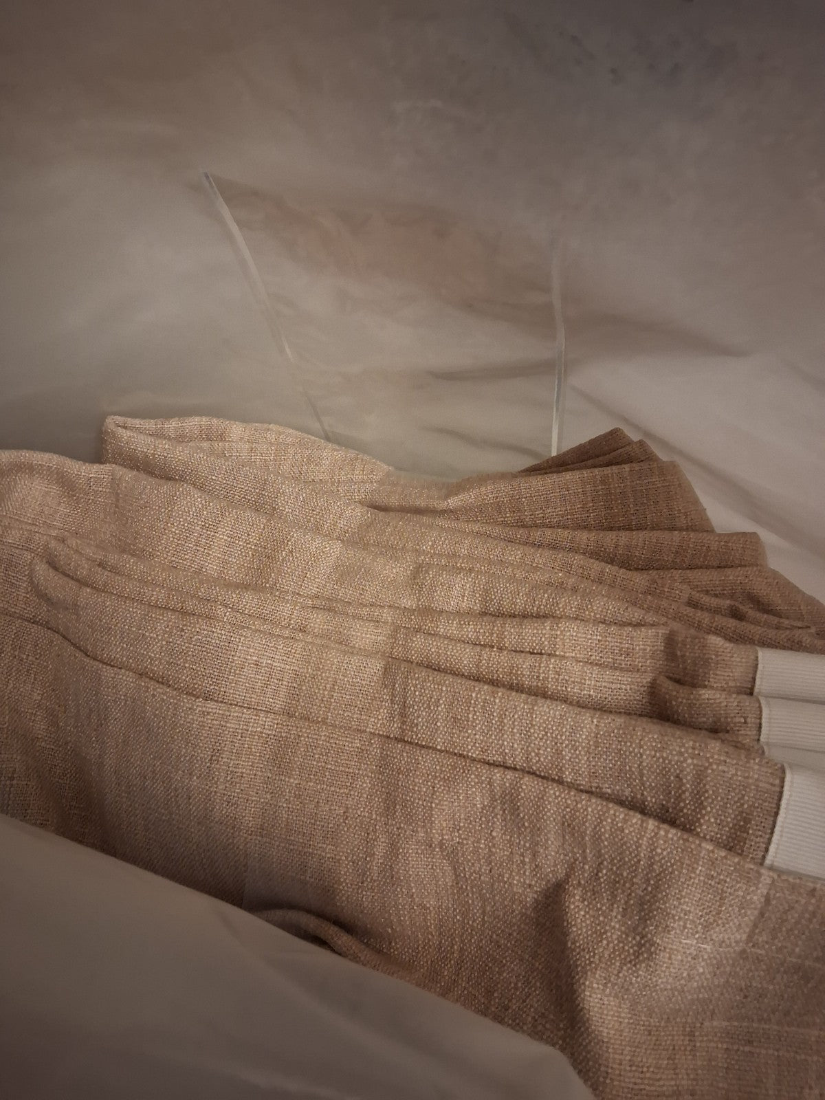 Liz Linen Pinch Pleat Curtain  52x108 Light Filtering 1 set (2 sets available)