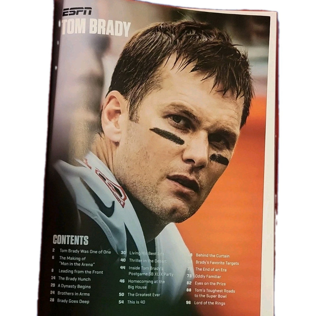ESPN Tom Brady The Greatest of All Time Special Edition Illustrated May 2022