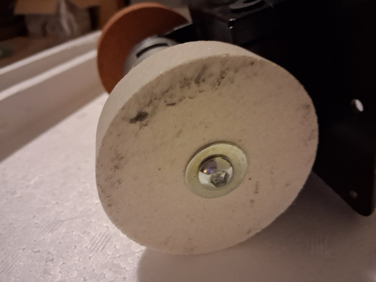 Craft Grinder Rotary/Circular Corded Electric w/ Dual Wheels, Switch & Adapter