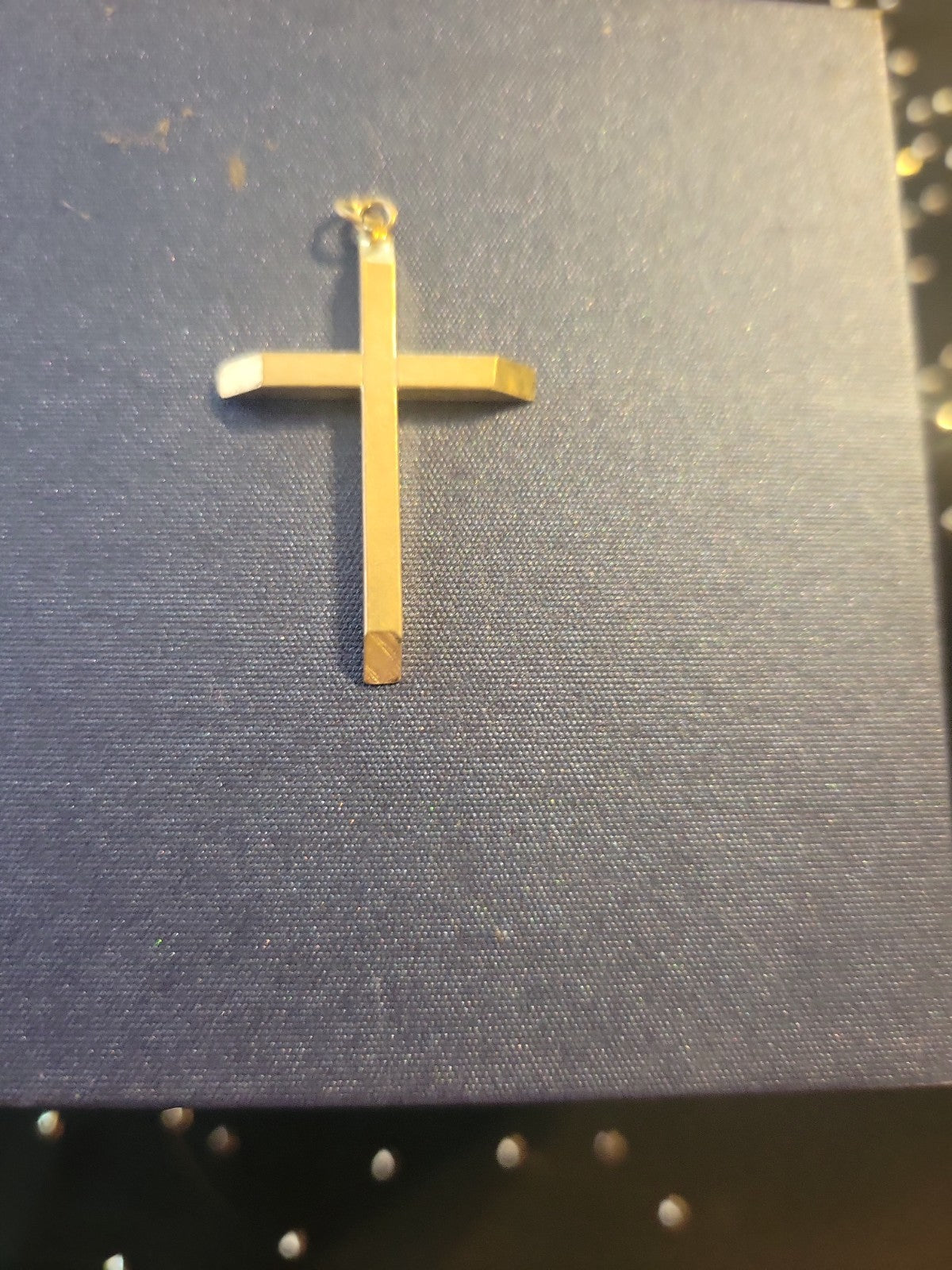 Sterling Cross Pendant-Vintage 2.67g