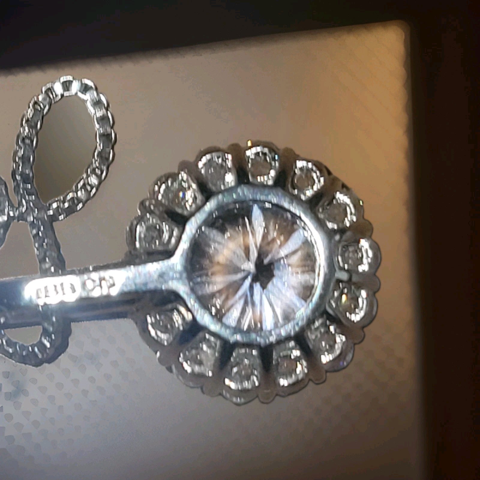 BBGem sterling silver cubic zirconia necklace