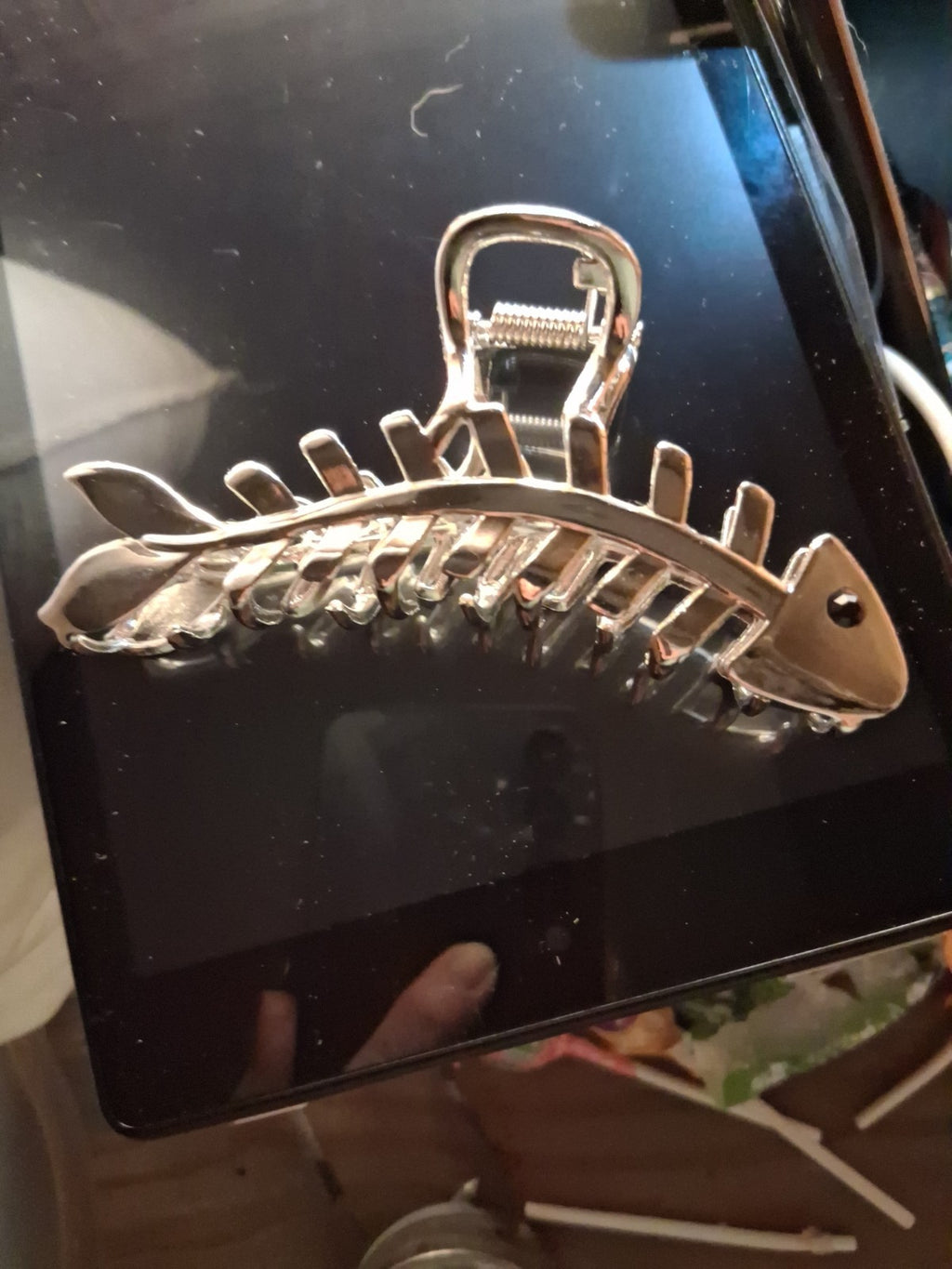 Fish Hair Claw Set Of 3 Heavy Clasp
