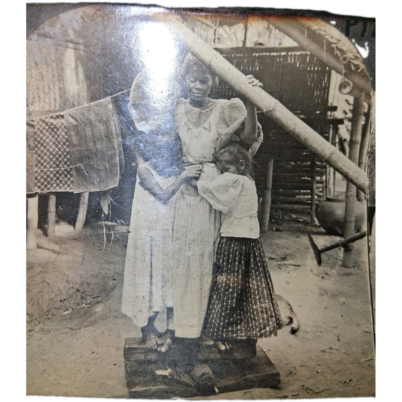 Vintage Filipino Method Of Ironing