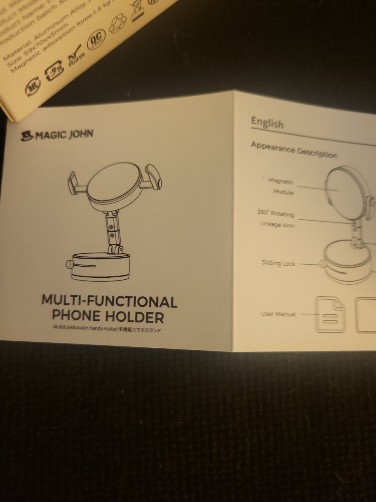 Magic JOHN Multi Functional Phone Stand