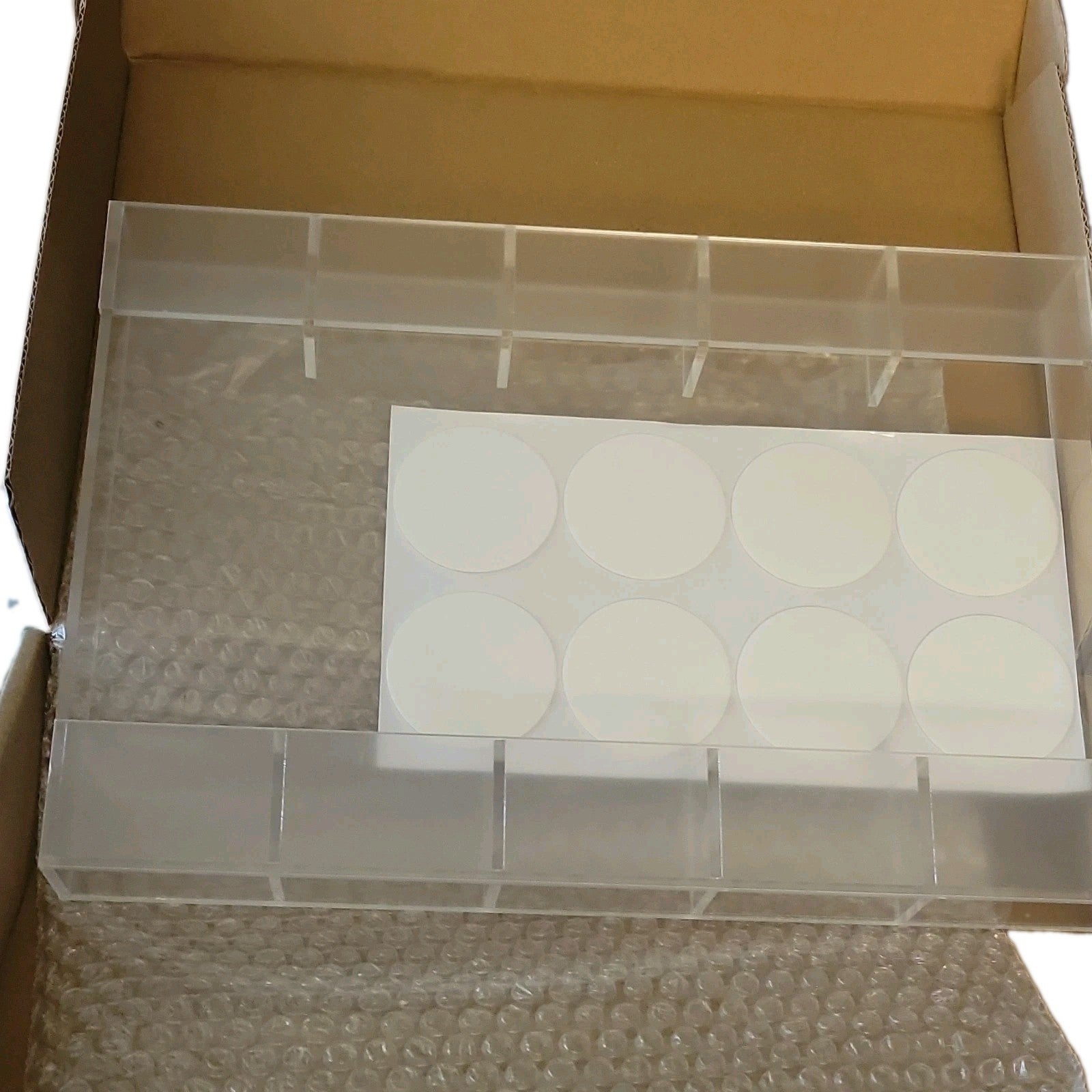 Acrylic Straw Organizer, 