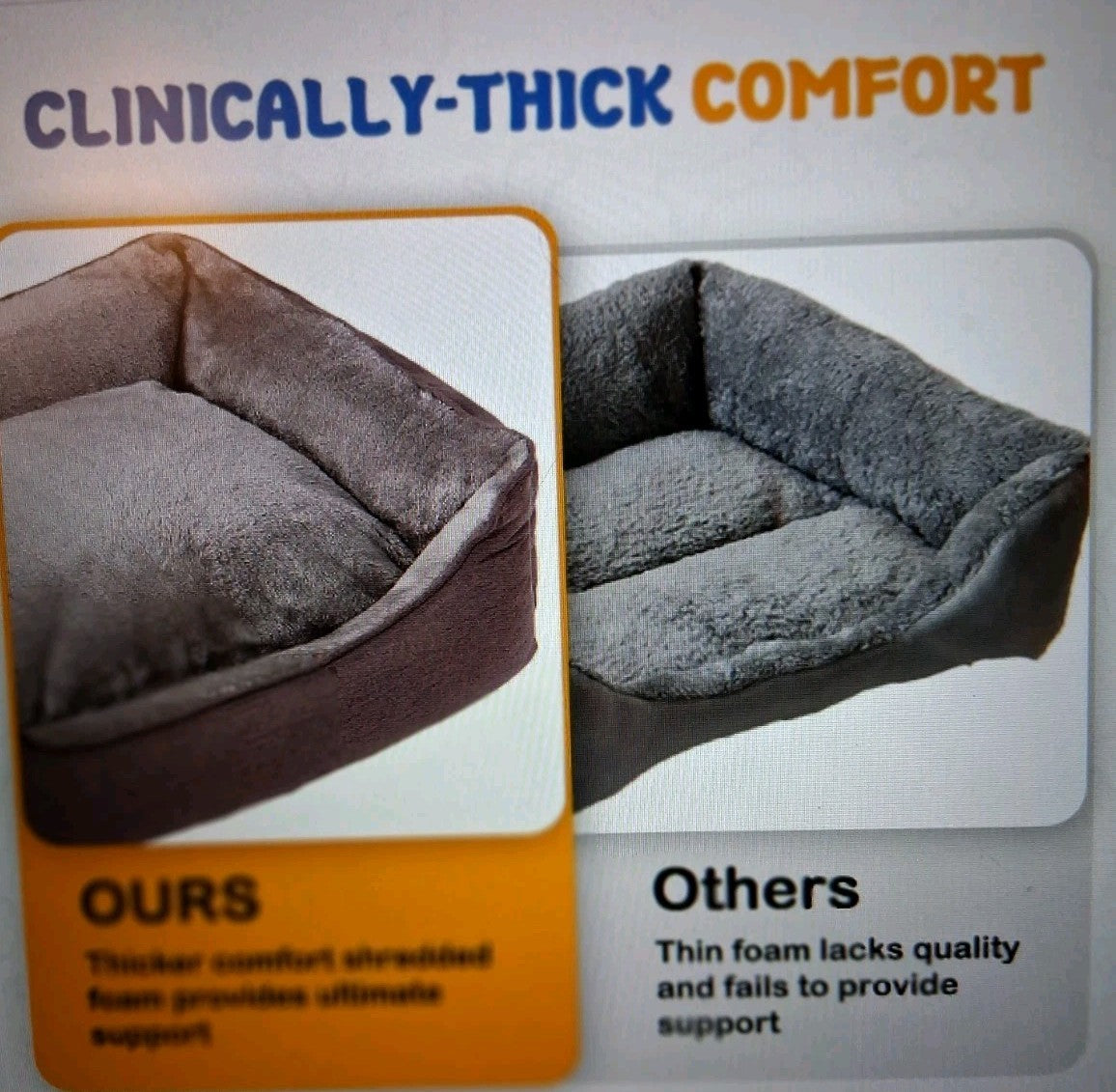 Makiguad Super Soft Cuddlely Dog Bed