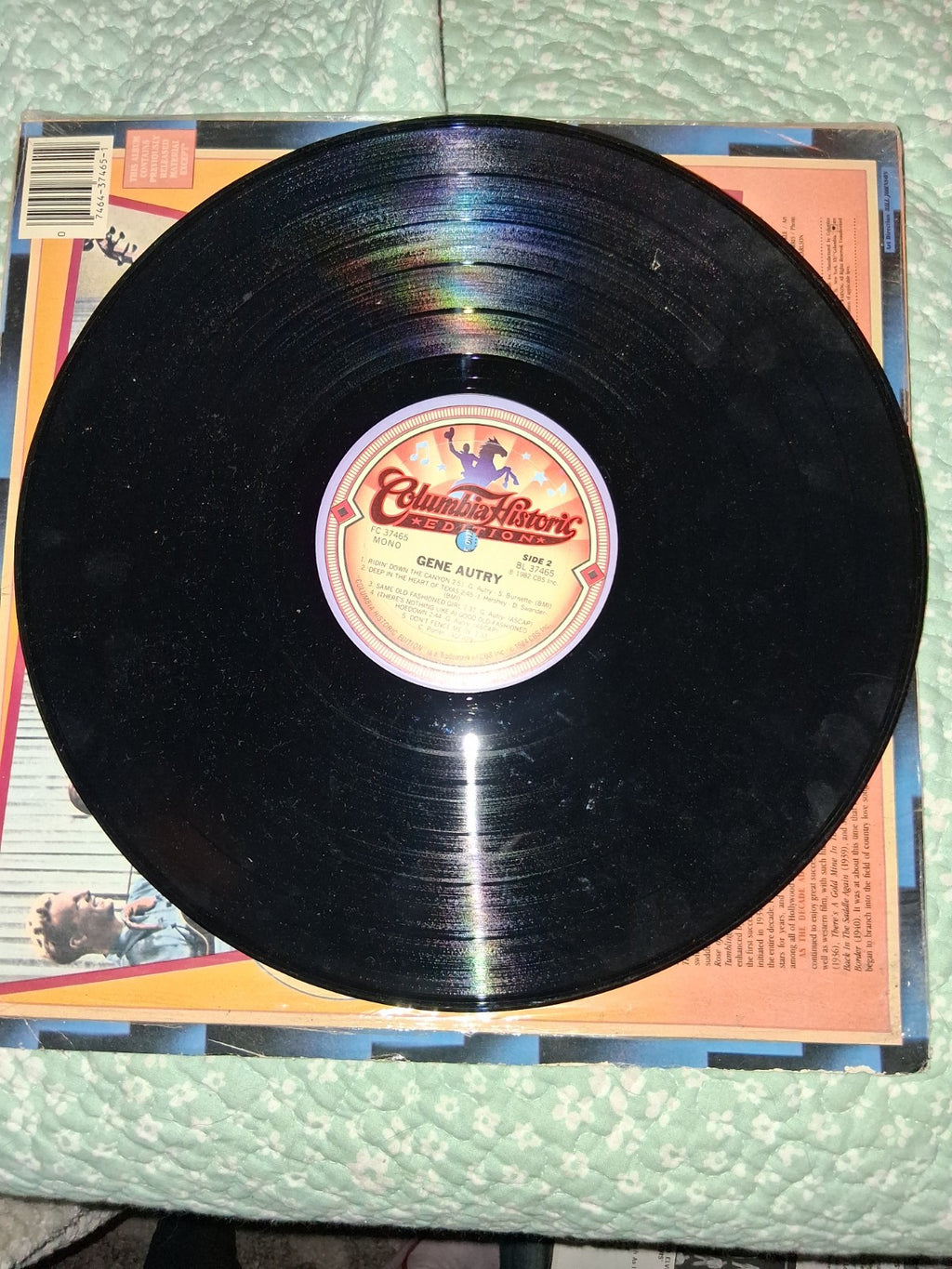 SEALED GENE AUTRY COLUMBIA HISTORIC EDITION 1982 LP COUNTRY EC37465