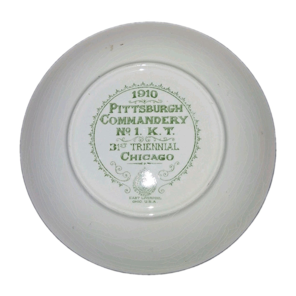 1910 Petersburg Commandery Plate