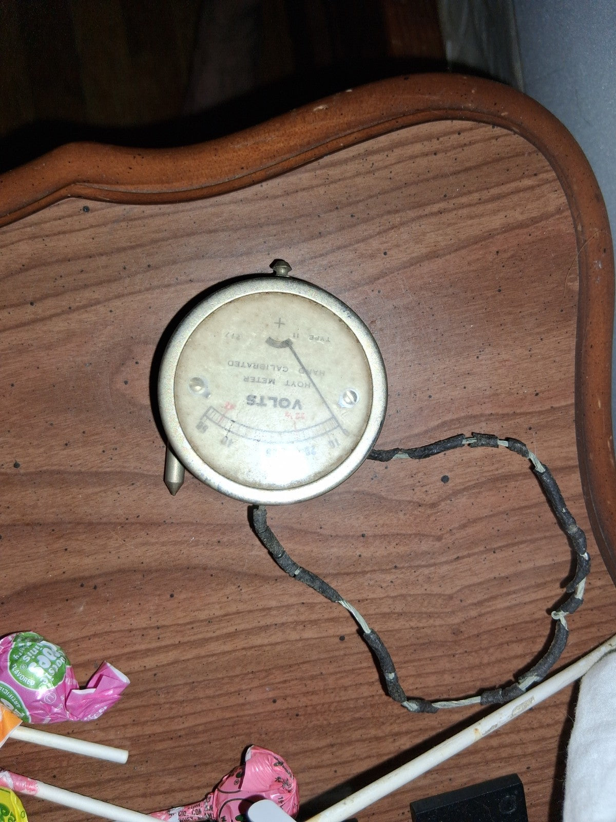 Antique Volt Voltage Meter