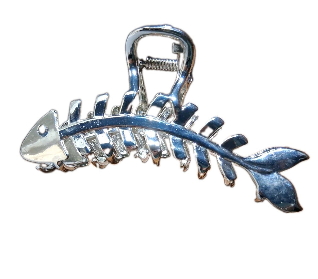 Fish Hair Claw Set Of 3 Heavy Clasp