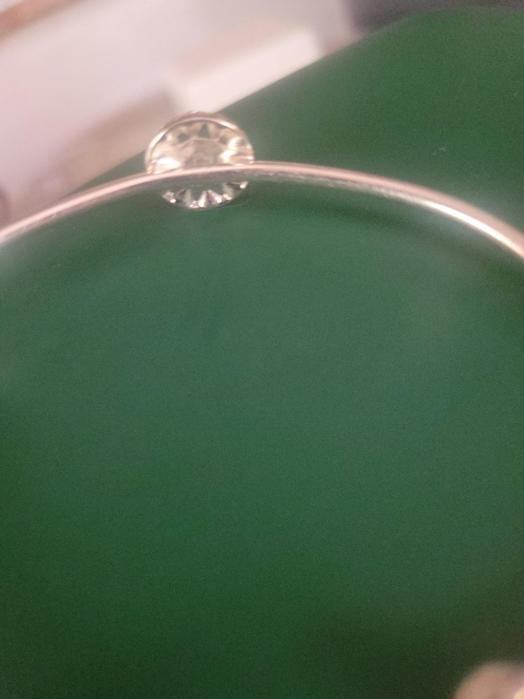 Aug Birthstone Peridot Sterling silver   