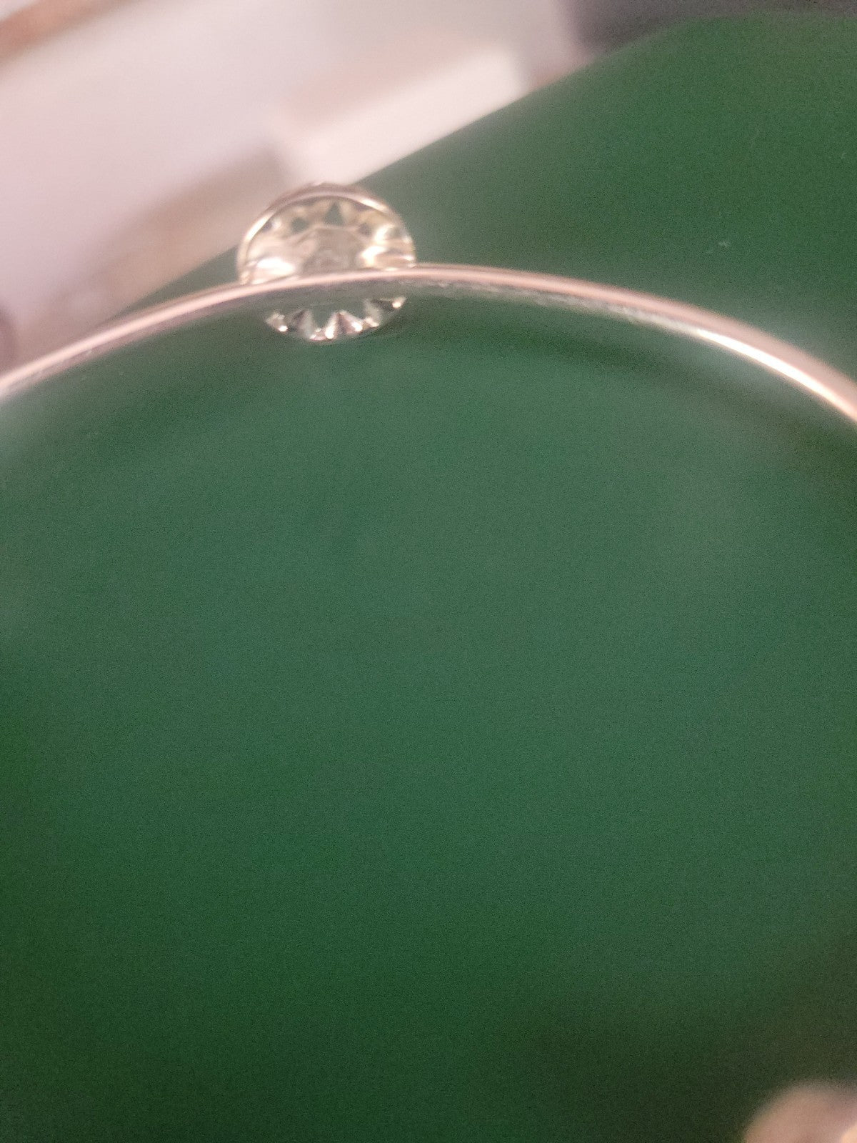 Aug Birthstone Peridot Sterling silver   
