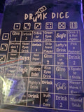 Drunk Dice With Game Bag