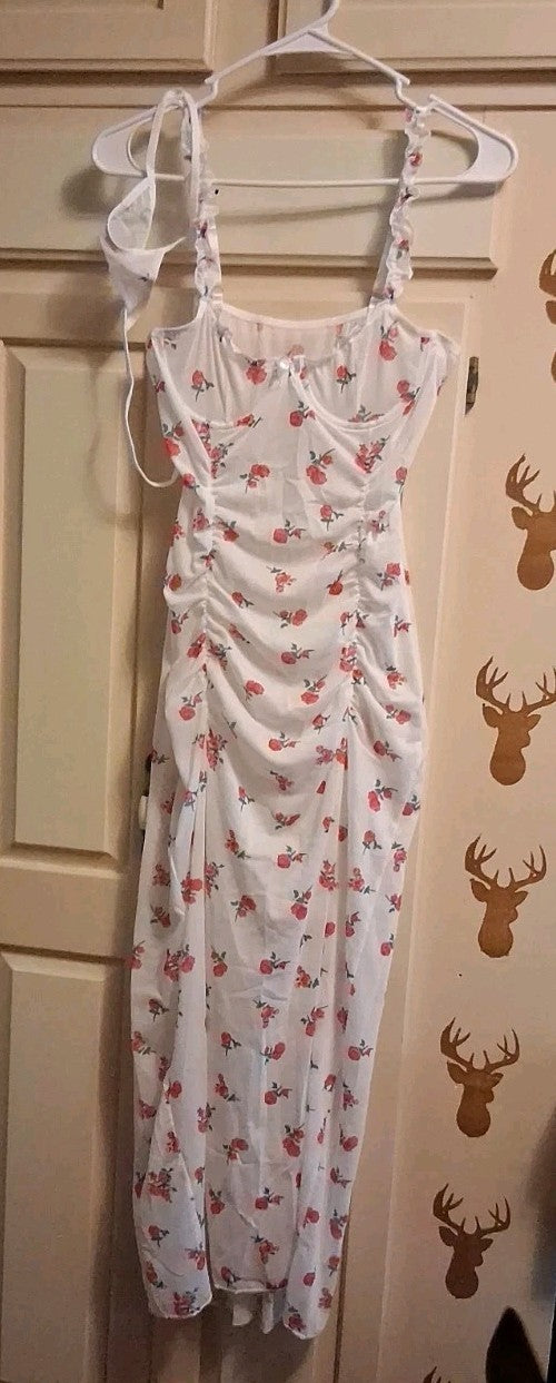 negligee, lingerie and thong set, small, thong unused