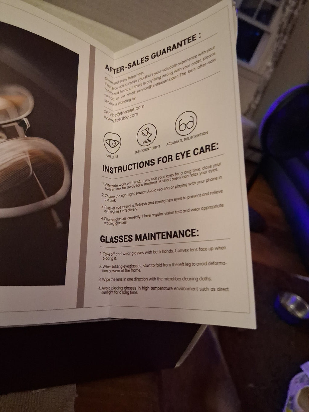 teraise Anti Blue Light Reading Reading Glasses 4