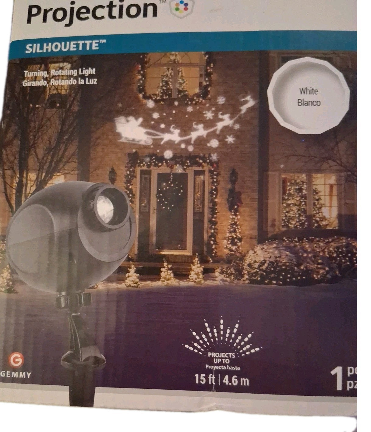 Holiday Silhouette Projection