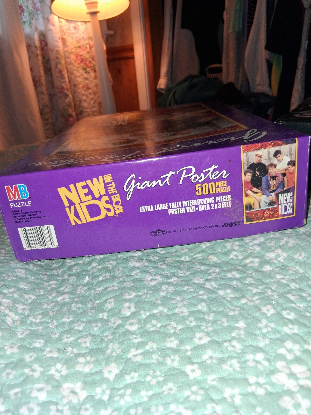 New Kids On the Block Giant Poster Puzzle 500 Piece, Vintage