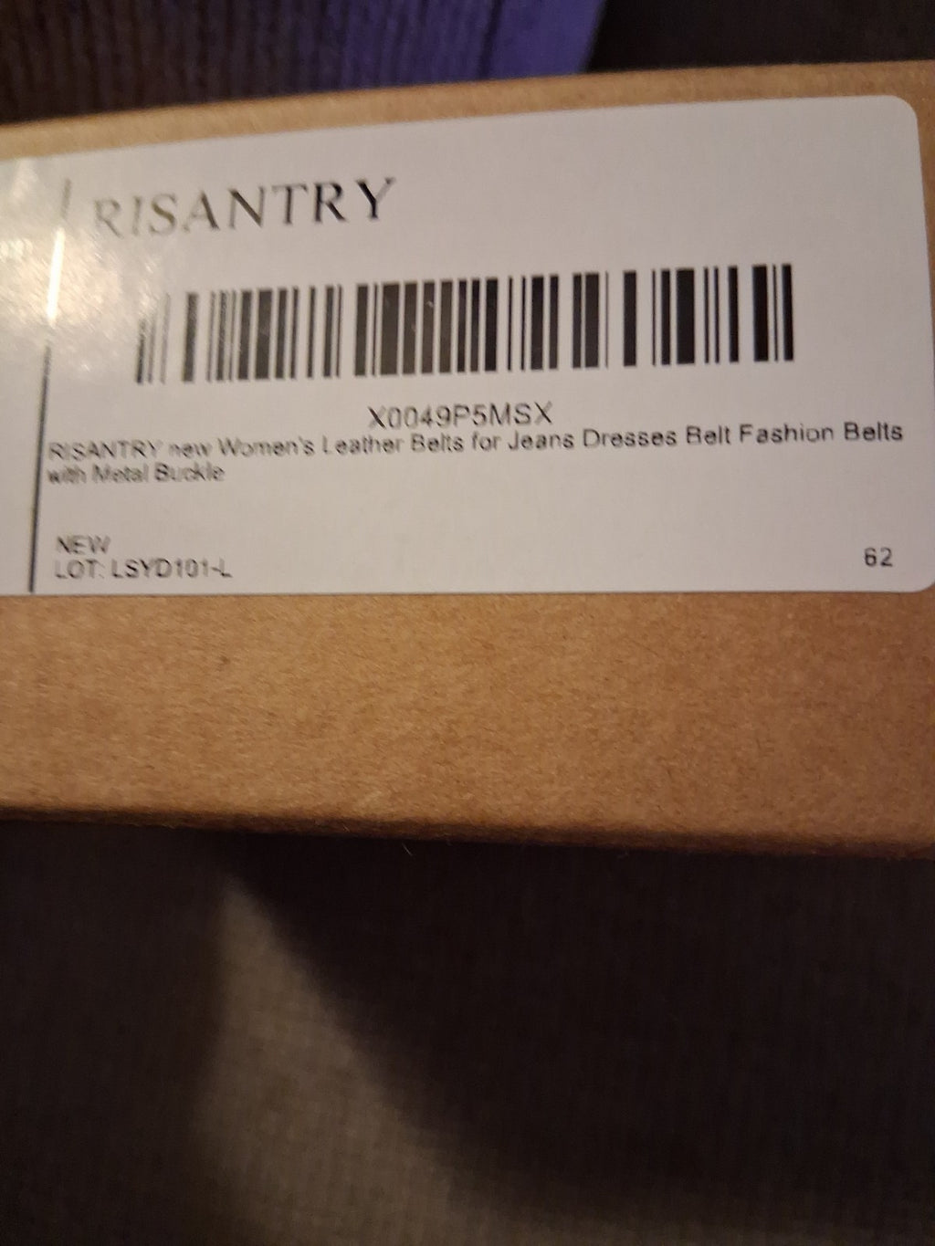Risantry Leather Belts L