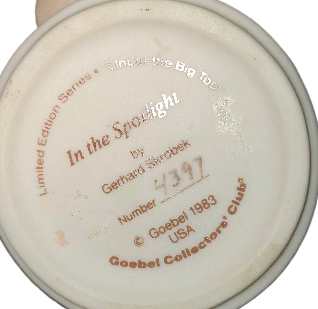 Goebel # 4397 Out Of Limited Edition 1983 Gerhard Skroɓek