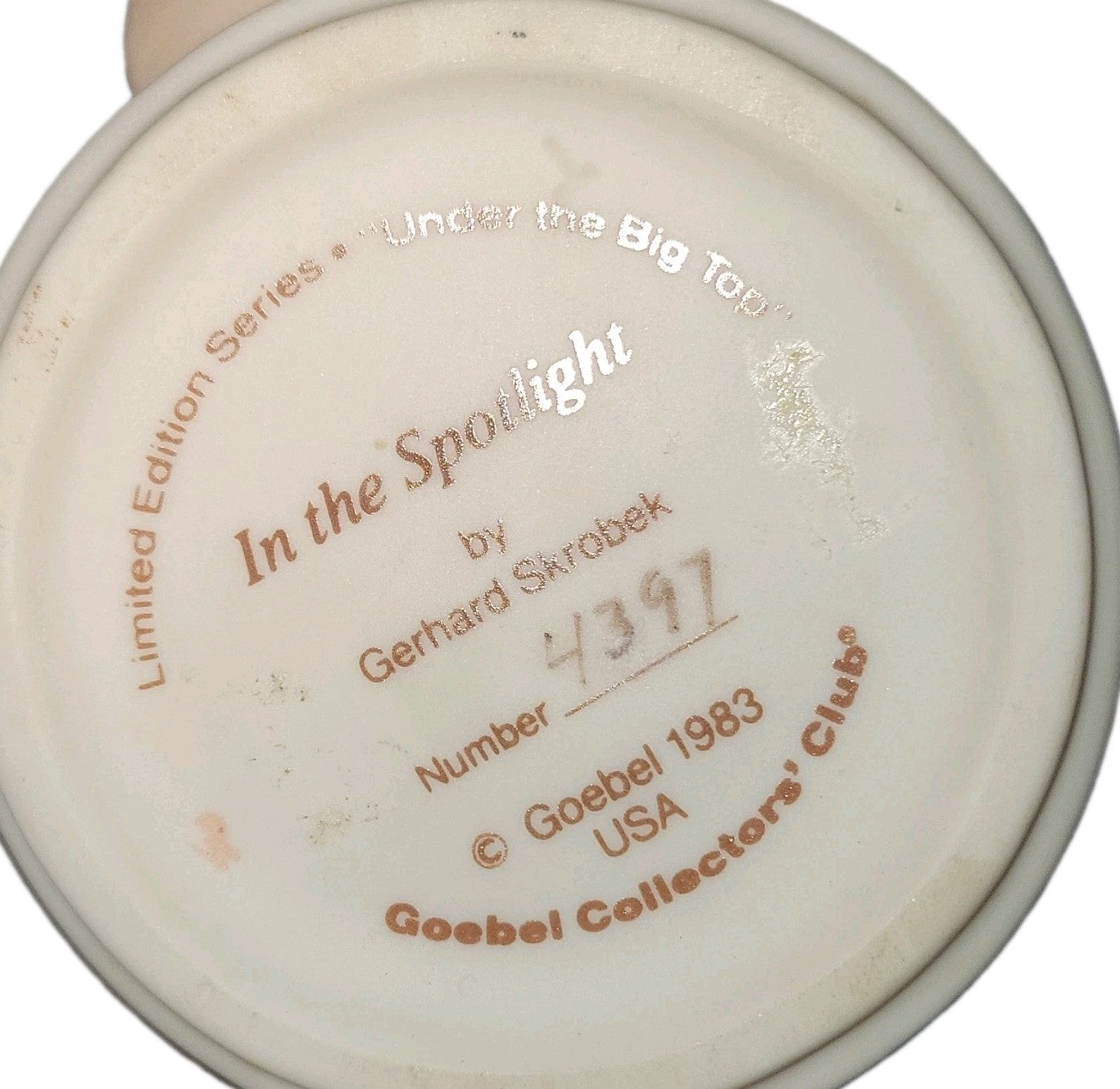 Goebel # 4397 Out Of Limited Edition 1983 Gerhard Skroɓek