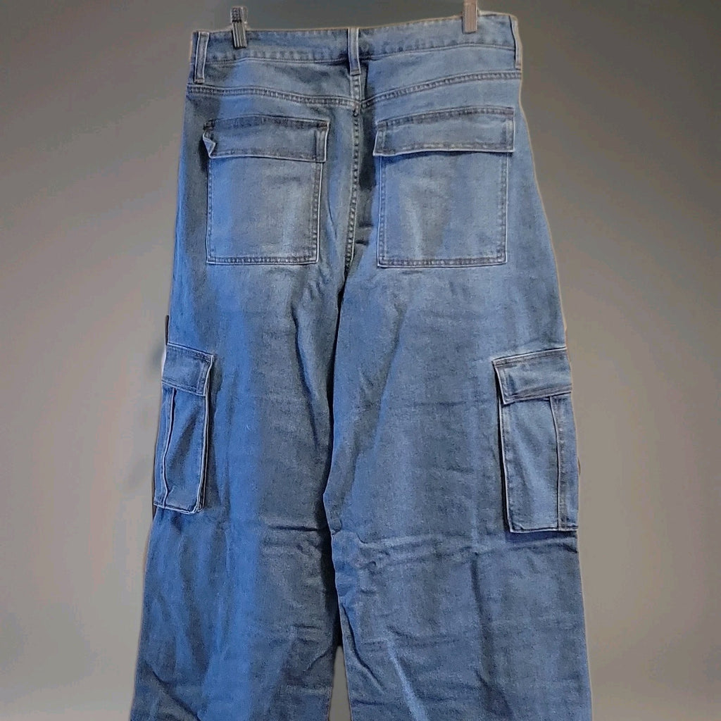 Cargo Pocket Jeans 