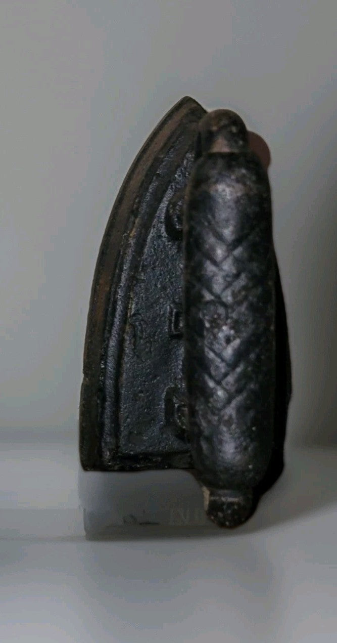 2 Cast Iron Sad each Unique Lot