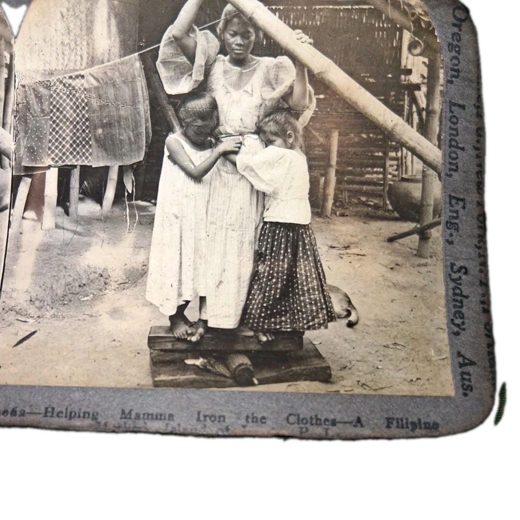 Vintage Filipino Method Of Ironing