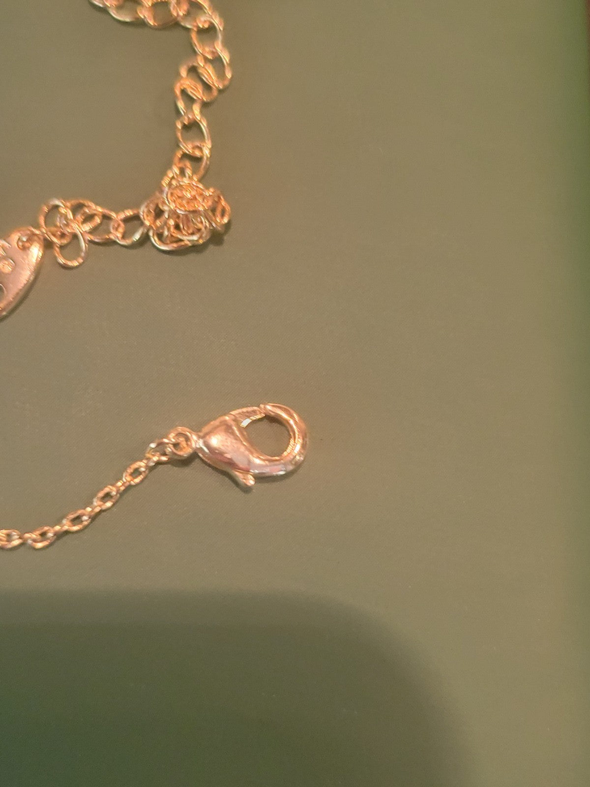 Swarovski Necklace For Mama- White, Rose Gold Plated
