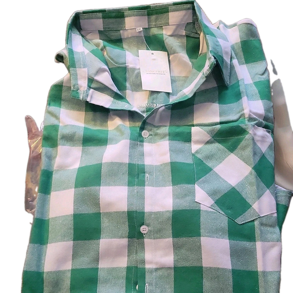 4XL Men's Cotton Shirt