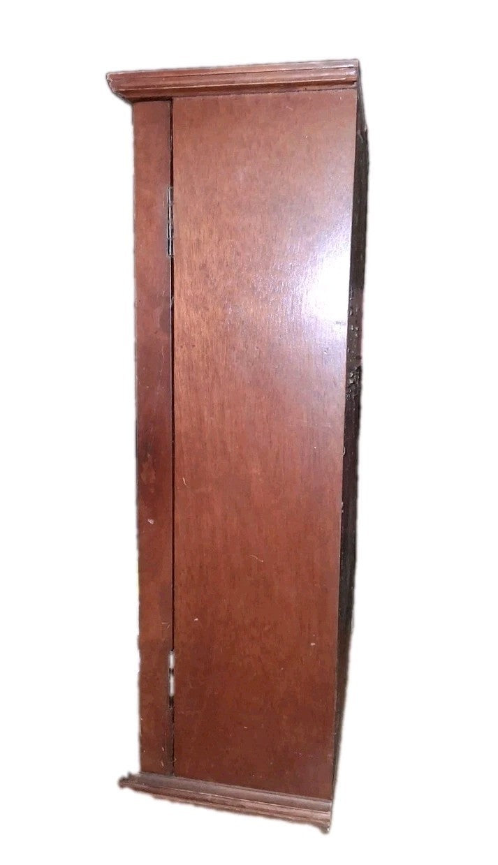 Antique Wood Cd  And Dvd Cabinet