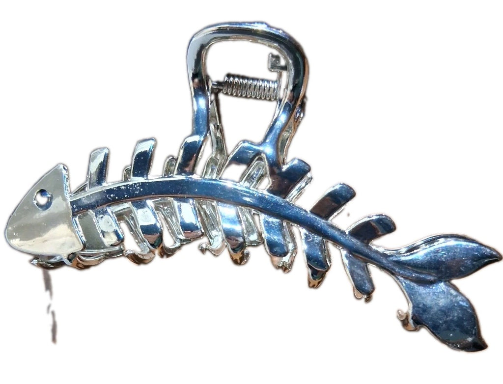 Fish Hair Claw Set Of 3 Heavy Clasp