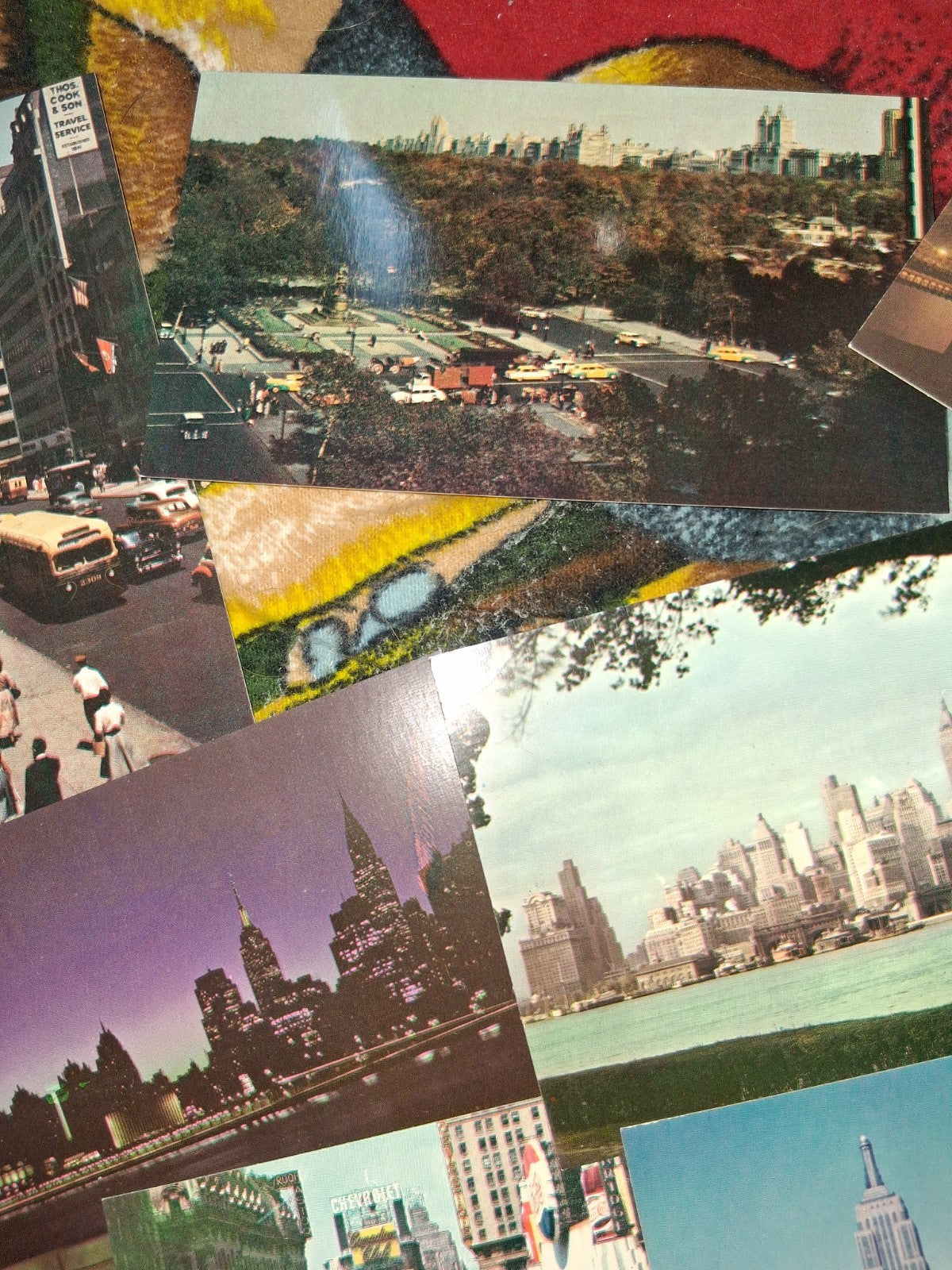 post card old new york