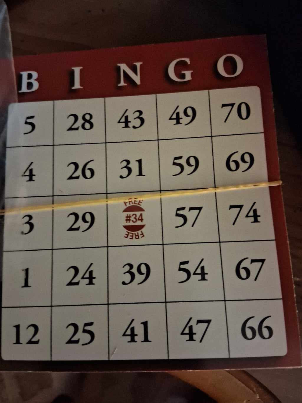 Game Gallery Solid Luxurious Wood Bingo Set